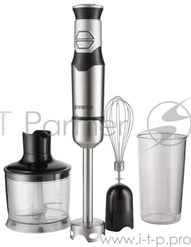 Блендер погружной Gorenje HBX603HC 600Вт черный/серебристый