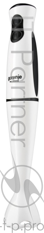 Блендер погружной Gorenje HBX480QW 480Вт белый/черный