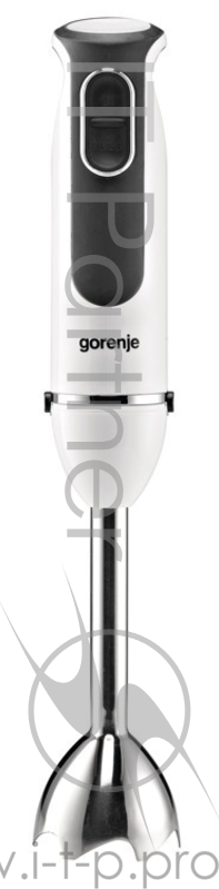 Блендер погружной Gorenje HB451W 400Вт белый/черный