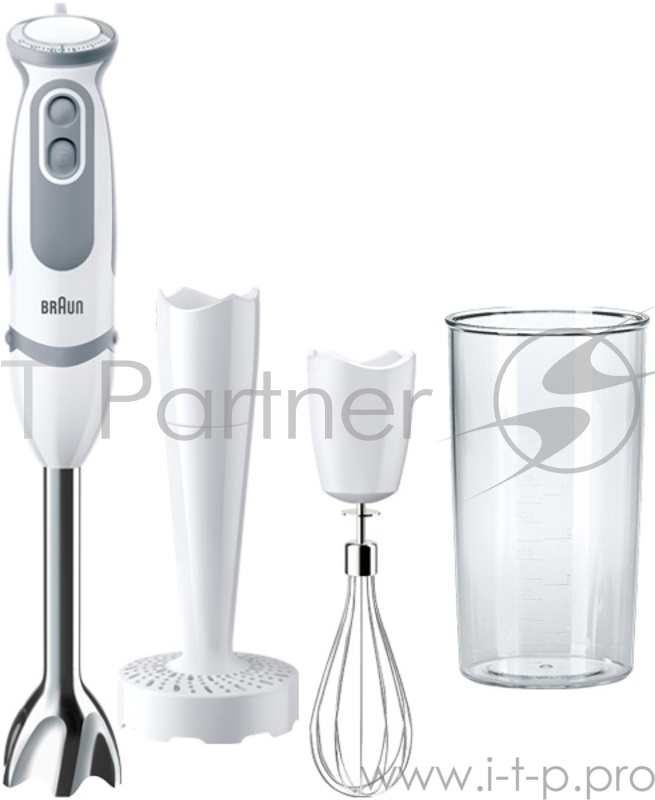 Блендер погружной Braun MQ5007WH Puree 750Вт белый