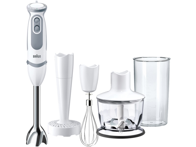 Блендер погружной Braun 4191 MQ5037WH SAUCE 750Вт белый
