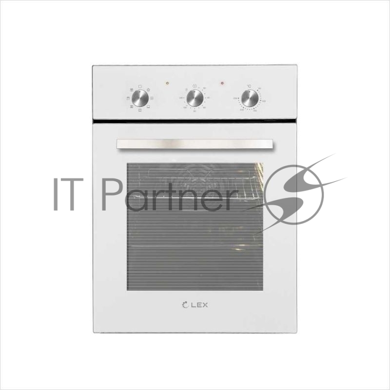 Духовой шкаф Электрический Lex EDM 4570 WH стекло белое/нержавеющая сталь