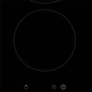 Варочная поверхность электрическая Lex EVH 320 черный