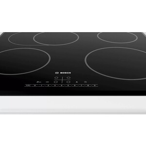 Варочная поверхность электрическая Bosch PKB651F17 черный