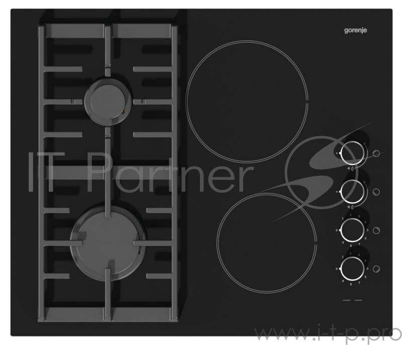 Варочная поверхность газовая Gorenje KC621USC черный