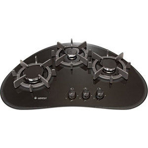 Варочная поверхность газовая Gefest СН 2120, закаленное стекло, черная