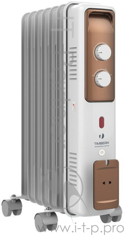 Радиатор масляный Timberk TOR 21.1507 BCX 1500Вт белый