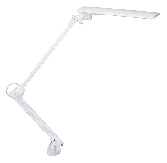 Светильник настольный Трансвит SIRIUSC16C/WH на струбцине светодиодный белый 7Вт