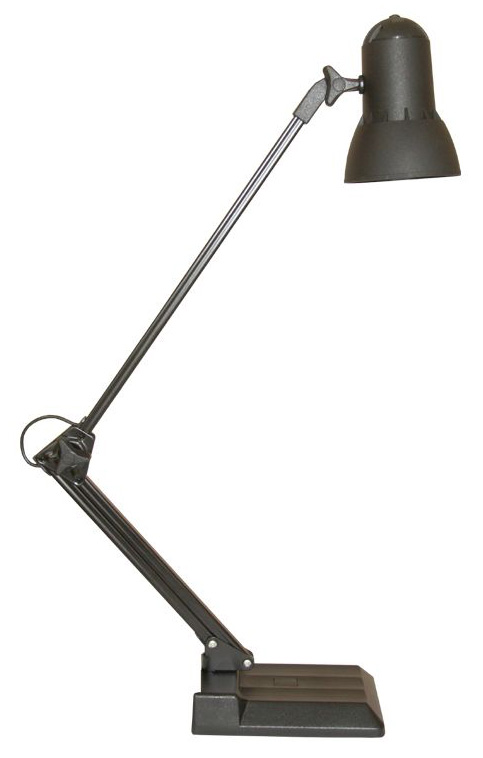 Светильник настольный Трансвит NADEZHDABASE+/BL на подставке, E27, лампа накаливания, черный, 40Вт