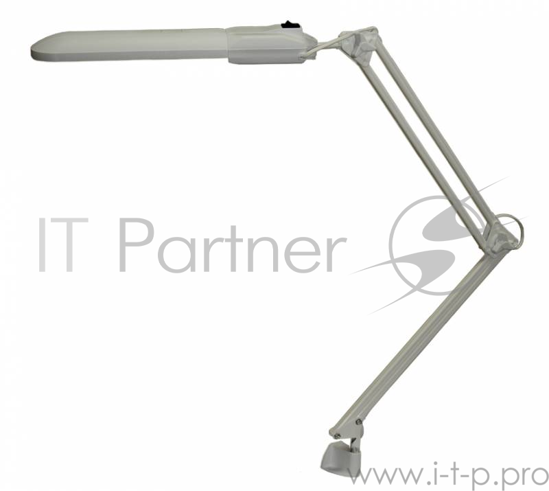Светильник настольный Трансвит Delta/Gr на струбцине 2G7 люминесцентный серый 11Вт
