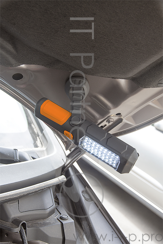 Фонарь универсальный Яркий Луч ОПТИМУС черный/оранжевый