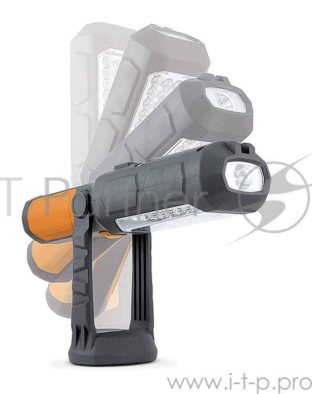 Фонарь универсальный Яркий Луч ОПТИМУС черный/оранжевый