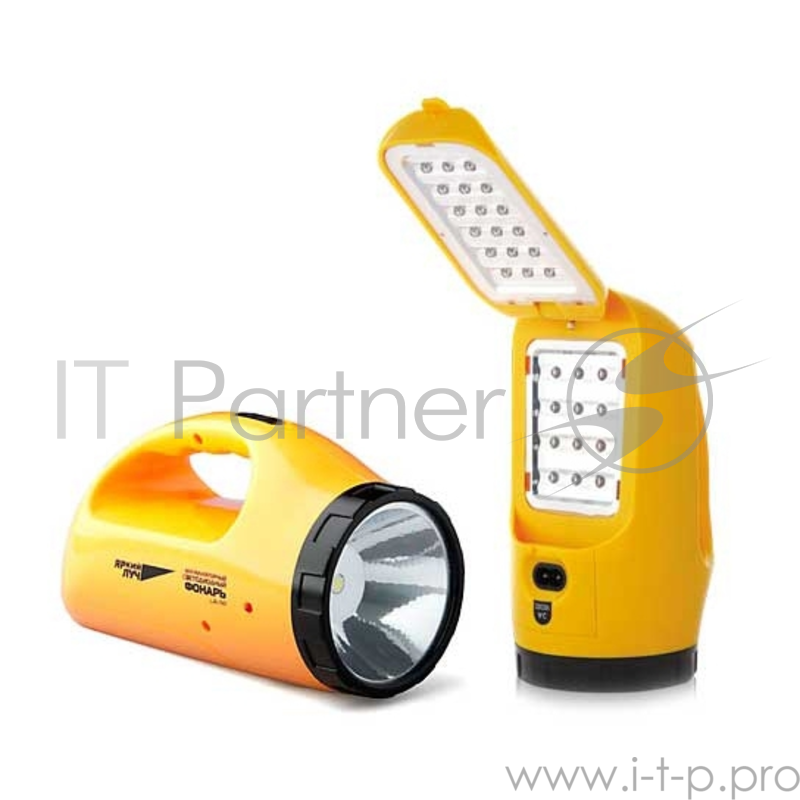 Фонарь универсальный Яркий Луч LA-1W желтый лам.:светодиод. (4606400104285)