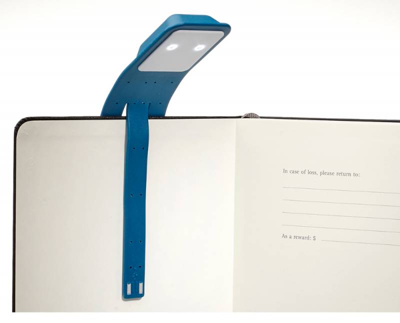 Фонарик-закладка Moleskine BOOKLIGHT светодиодный синий