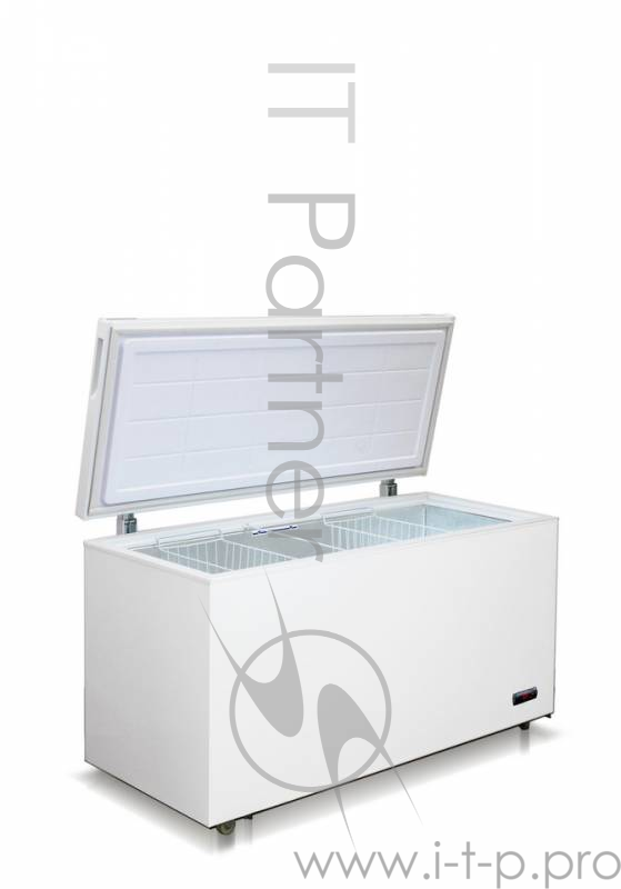 Морозильный ларь Бирюса Б-455VDK белый 135Вт