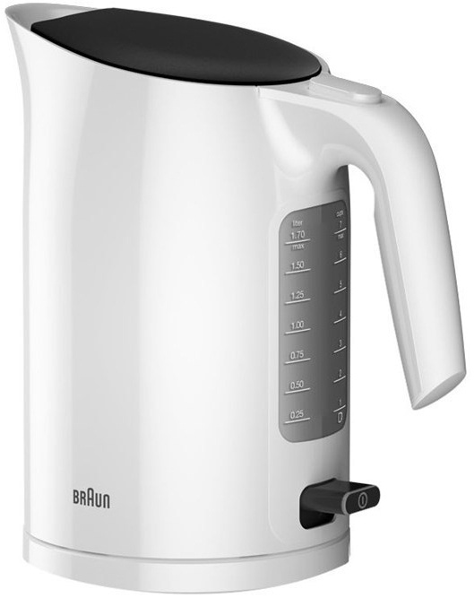 Чайник электрический Braun WK3110WH 1.7л. 3000Вт белый (корпус: пластик)