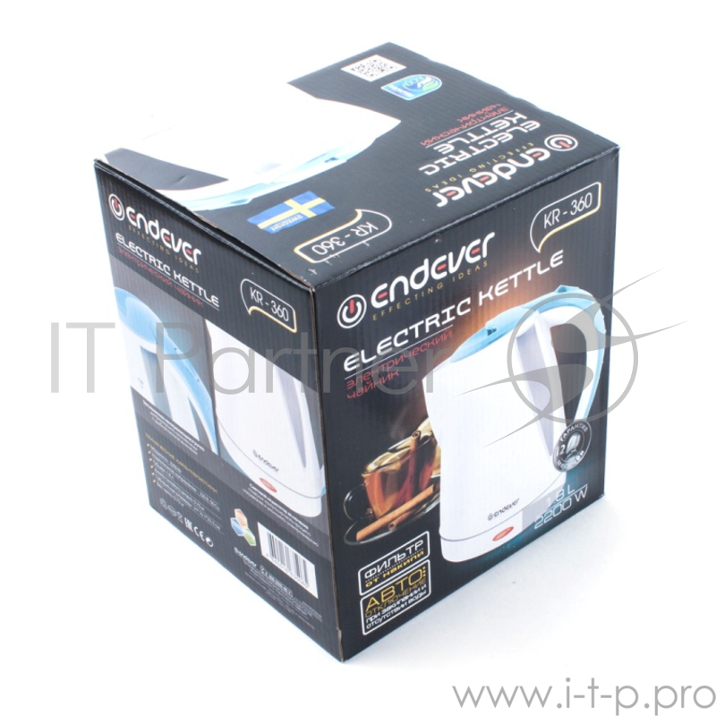 Чайник ENDEVER KR-360 белый