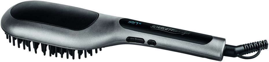 Расческа Scarlett SC-HS60605 120Вт серый