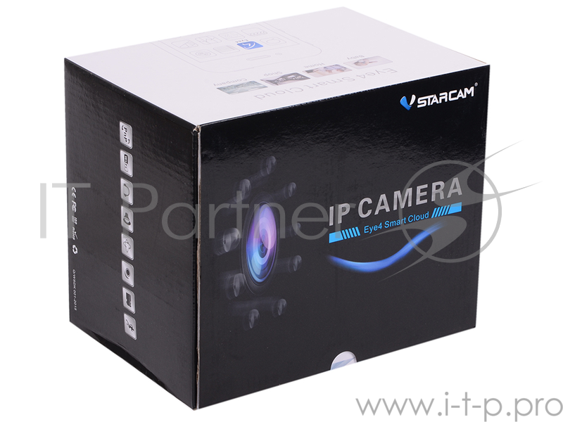 Камера VStarcam C7824WIP Поворотная беспроводная IP-камера 1280x720, 270*, P2P, 3.6mm, 0.8Lx., Micro