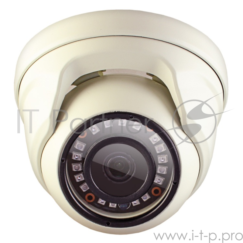 Камера Видеонаблюдения GINZZU HAD-2032S купольная камера 4 в1 (AHD,TVI,CVI,CVBS) 2.0Mp (1/4 Sony3