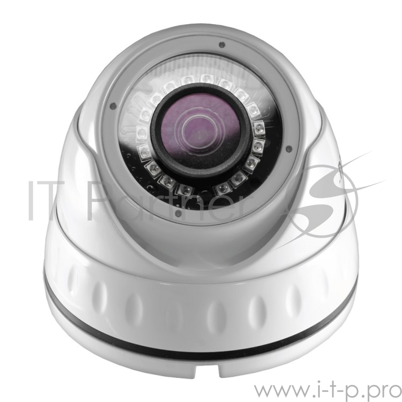 Камера Видеонаблюдения GINZZU HAD-2035S купольная камера 4 в1 (AHD,TVI,CVI,CVBS) 2.0Mp (1/4 Sony3