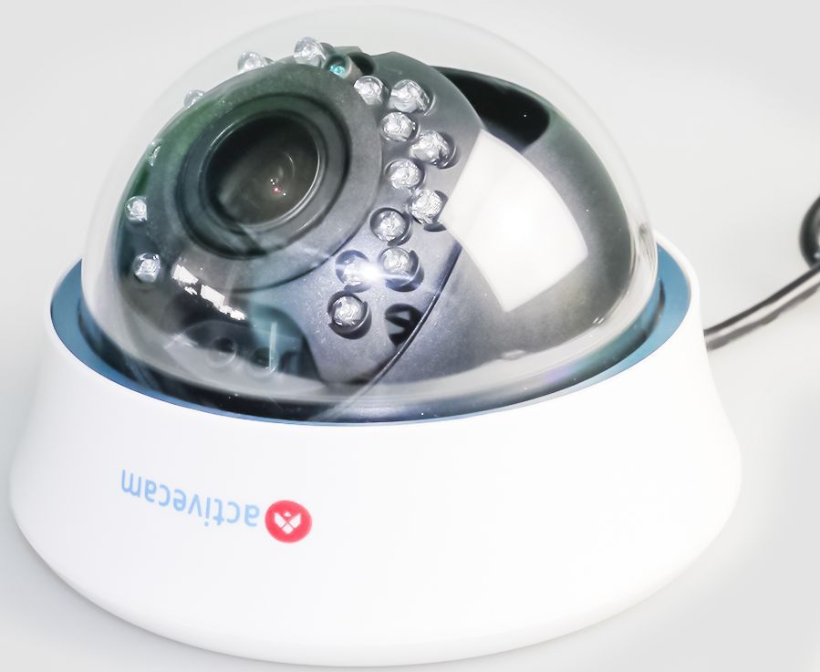 Камера видеонаблюдения ActiveCam AC-TA383IR2 2.8-12мм цветная корп.:белый