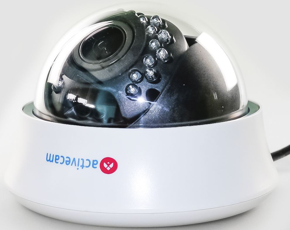 Камера видеонаблюдения ActiveCam AC-TA383IR2 2.8-12мм цветная корп.:белый