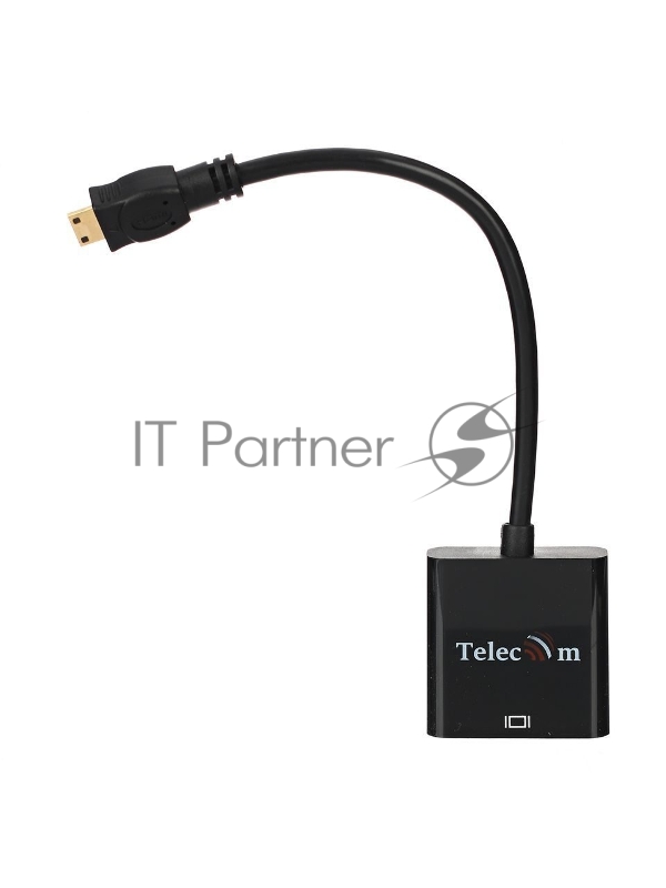 Кабель-переходник Telecom Mini HDMI M=)VGA F 0.15m (TA592)
