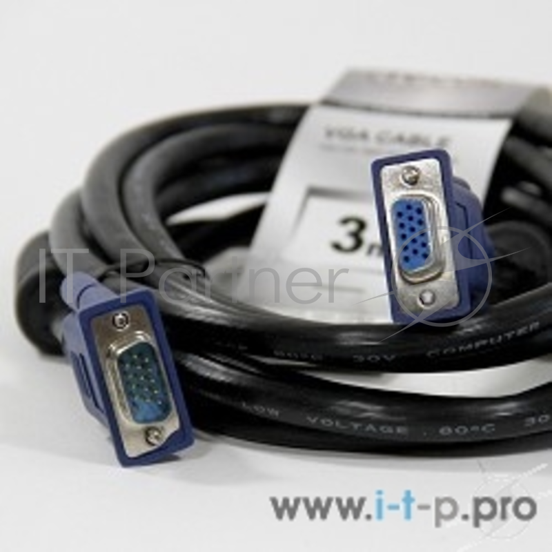 Кабель удлинительный SVGA (15m/15f) 3m 2 фильтра TV-COM (QCG342AD-3M)