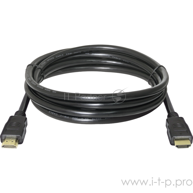 Цифровой кабель HDMI-07 HDMI M-M, ver 1.4, 2.0 м