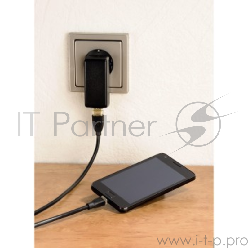 Кабель Hama H-78490 USB 2.0 A-micro B (m-m) 0.75 м позолоченные контакты 3зв черный