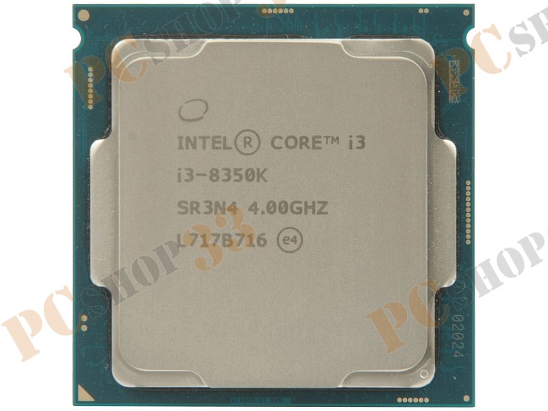 Процессор Intel Core i3-8350K (4.00ГГц, 4x256КБ+8МБ, EM64T, GPU) Socket1151 (без кулера)