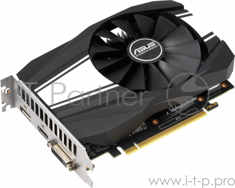 Видеокарта ASUS GeForce GTX 1660 6ГБ PH-GTX1660-O6G (GeForce GTX 1660, DDR5, DVI, HDMI, DP) (PCI-E)