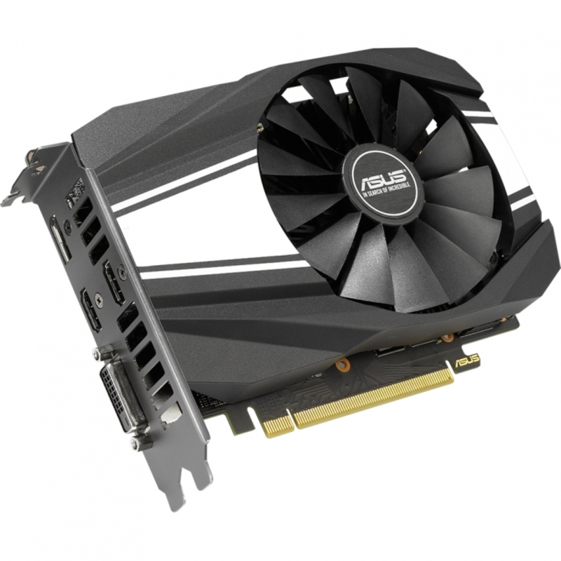 Видеокарта ASUS GeForce GTX 1660 6ГБ PH-GTX1660-O6G (GeForce GTX 1660, DDR5, DVI, HDMI, DP) (PCI-E)