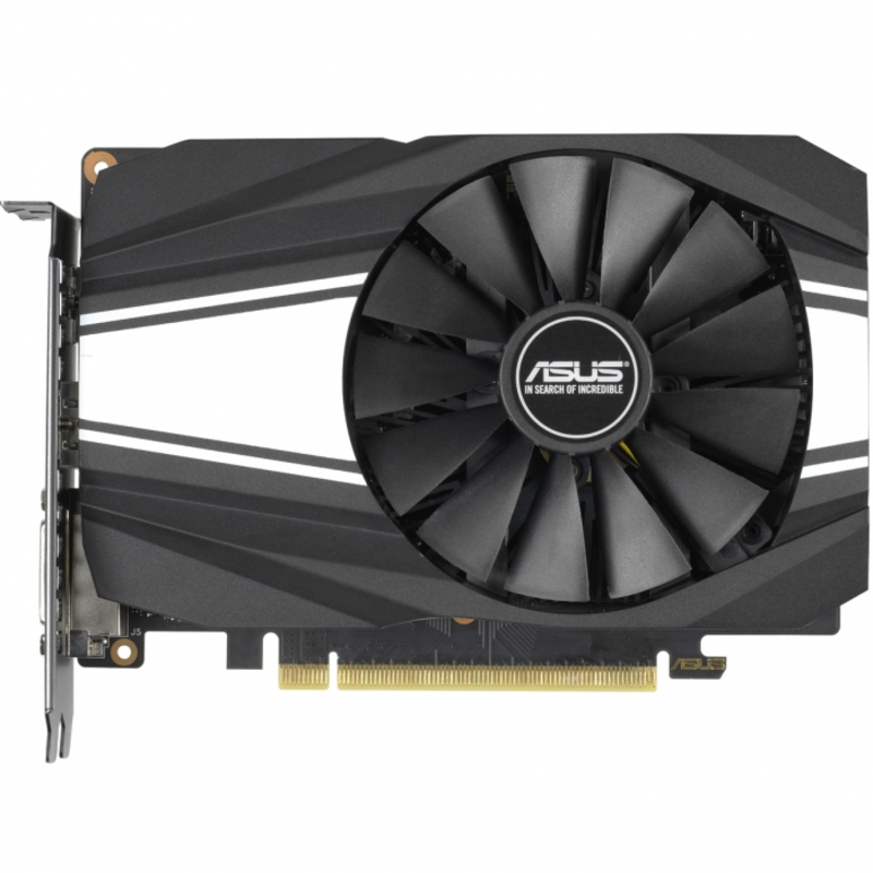 Видеокарта ASUS GeForce GTX 1660 6ГБ PH-GTX1660-O6G (GeForce GTX 1660, DDR5, DVI, HDMI, DP) (PCI-E)