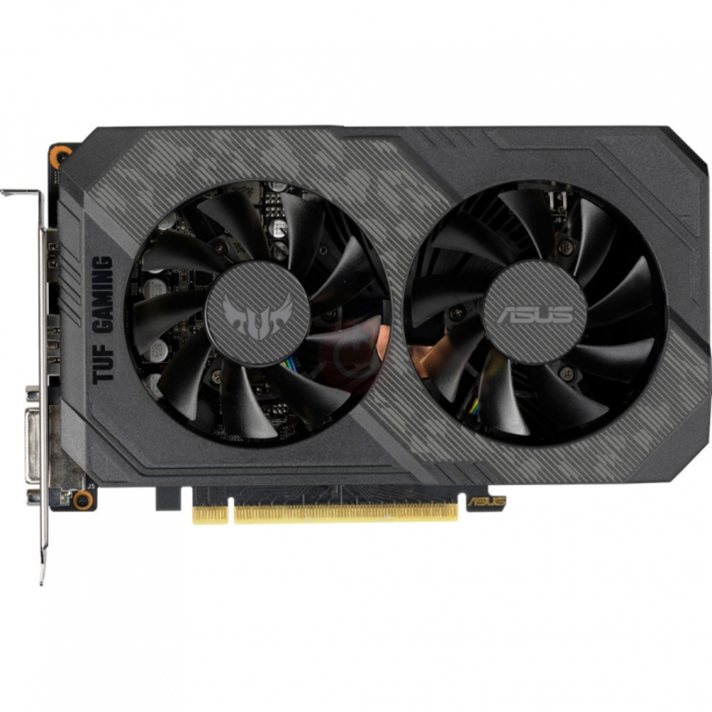 Видеокарта ASUS GeForce GTX 1660 6ГБ TUF-GTX1660-O6G (GeForce GTX 1660, DDR5, DVI, HDMI, DP) (PCI-E)