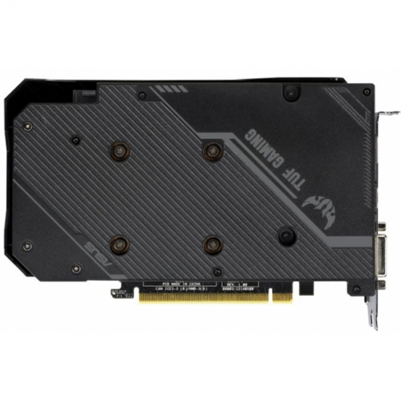 Видеокарта ASUS GeForce GTX 1660 6ГБ TUF-GTX1660-O6G (GeForce GTX 1660, DDR5, DVI, HDMI, DP) (PCI-E)