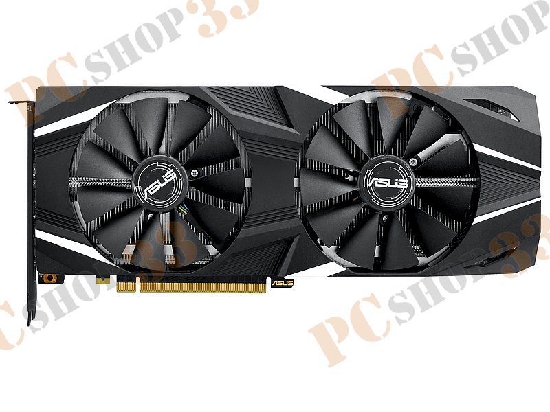 Видеокарта ASUS GeForce RTX 2080 8ГБ DUAL-RTX2080-A8G (GeForce RTX 2080, DDR6, HDMI, 3xDP, USB-C) (PCI-E)