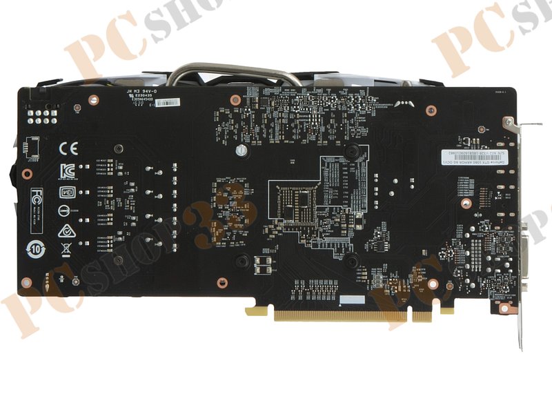 Видеокарта MSI GeForce GTX 1060 ARMOR 6G OCV1 6ГБ (GeForce GTX 1060, DDR5, DVI, 2xHDMI, 2xDP) (PCI-E)