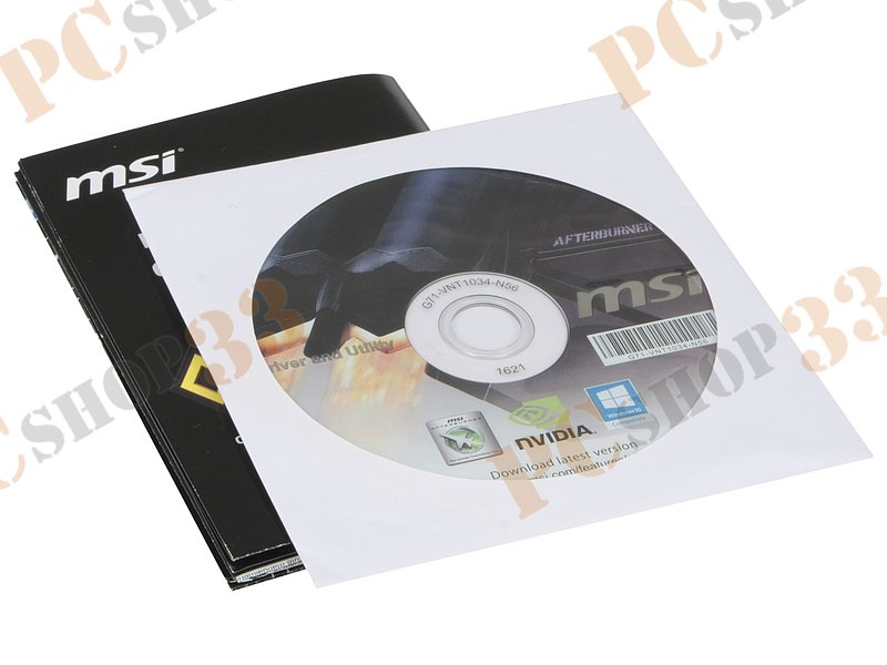 Видеокарта MSI GeForce GTX 1060 ARMOR 6G OCV1 6ГБ (GeForce GTX 1060, DDR5, DVI, 2xHDMI, 2xDP) (PCI-E)