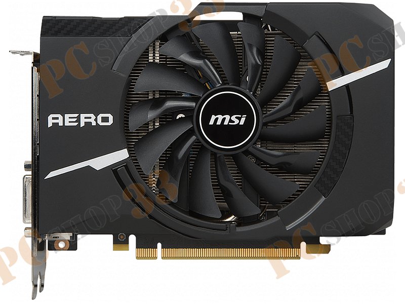 Видеокарта MSI GeForce GTX 1070 AERO ITX 8G OC 8ГБ (GeForce GTX 1070, DDR5, DVI, 2xHDMI, 2xDP) (PCI-E)