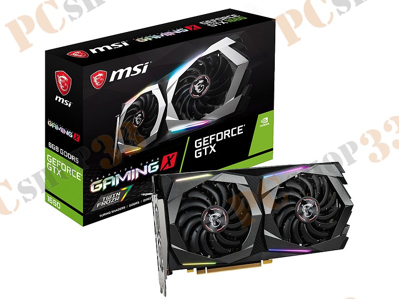 Видеокарта MSI GeForce GTX 1660 GAMING X 6G 6ГБ (GeForce GTX 1660, DDR5, HDMI, 3xDP) (PCI-E)