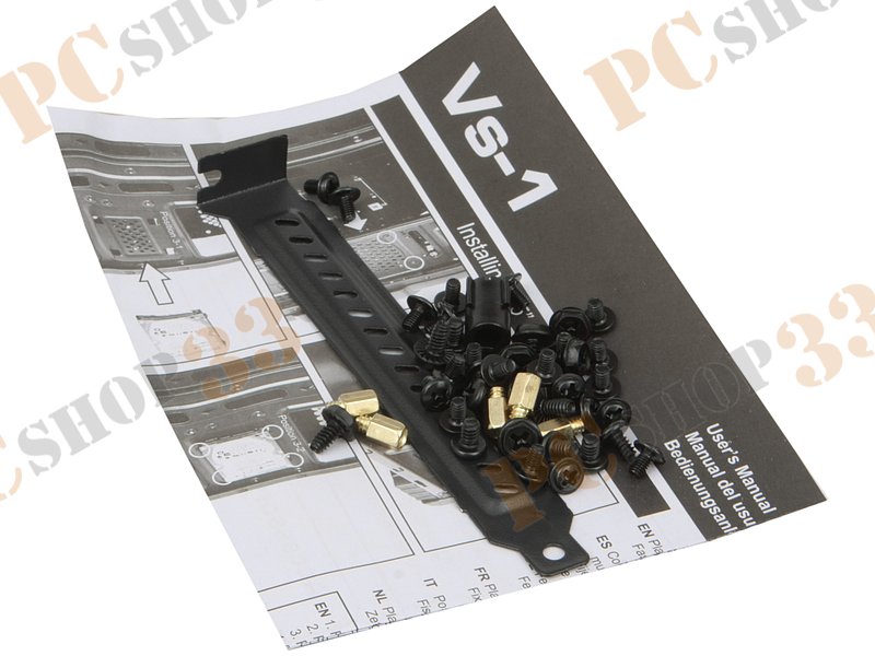 Корпус Miditower Aerocool Vs-1 Window, ATX, черный (без БП)