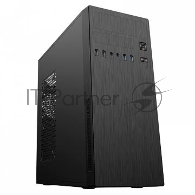 Корпус Miditower Powerman DA-812BK, ATX, черный (500Вт)