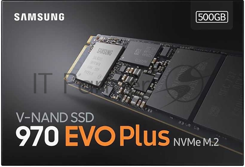 SSD диск 500ГБ M.2 Samsung 970 EVO Plus MZ-V7S500BW (PCI-E)