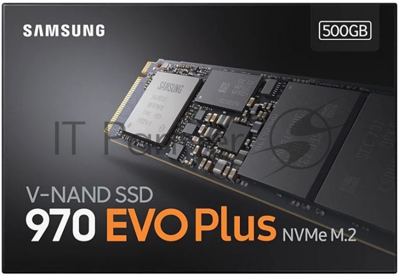SSD диск 500ГБ M.2 Samsung 970 EVO Plus MZ-V7S500BW (PCI-E)