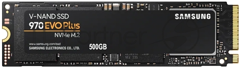 SSD диск 500ГБ M.2 Samsung 970 EVO Plus MZ-V7S500BW (PCI-E)