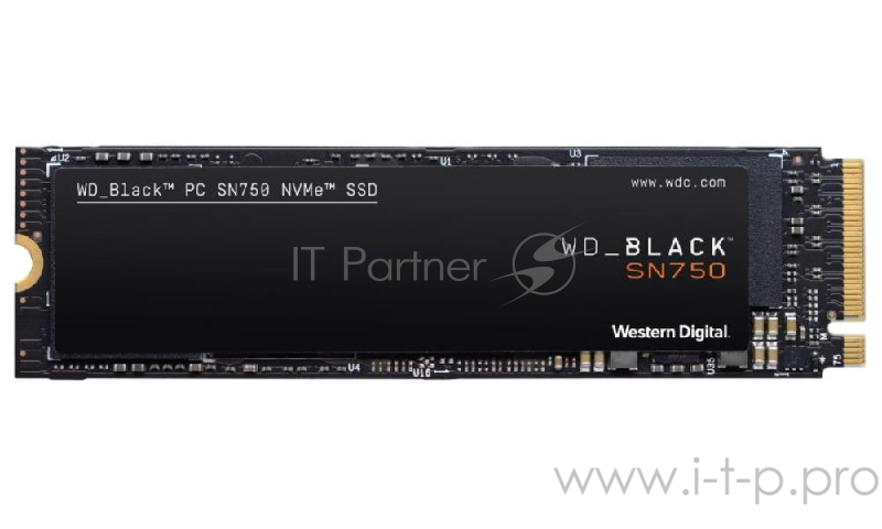 SSD диск 500ГБ M.2 Western Digital Black WDS500G3X0C (PCI-E)