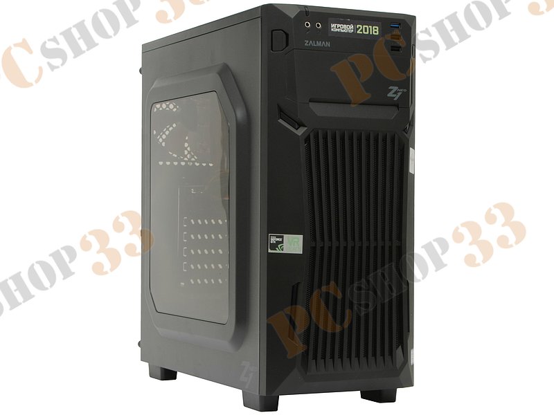 Компьютер FLEXTRON Maxima (Ci5-9400F-2.90ГГц/TUF B360-PLUS GAMING/8ГБ/240ГБ/2ТБ/3ГБ GTX1060/W10 H) (904851)