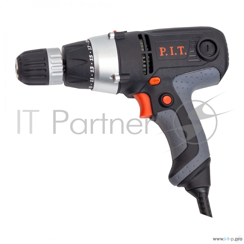 Дрель, Шуруповерт P.I.T Дрель шуруповерт сетев PBM10-C2 МАСТЕР (400Вт, 2 скорости, 0-350/1050об/мин.) PBM10-C2